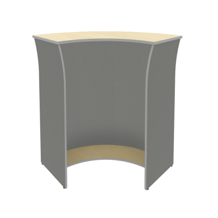 Стойка угловая Riva А.РС-5 950x950x1150 (Клен-Металлик)