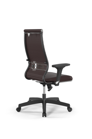 Кресло для руководителя Метта Sit 10 B2-161D - Extra /Km02/Wm12/D02P(M09.B02.G15.W01) (Темно-коричневый)