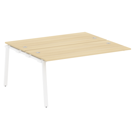 Проходной наборный элемент рабочей станции Metal System Style БА.ПРС-СП-2.4 1600x1475x750 (Акация/Белый металл)