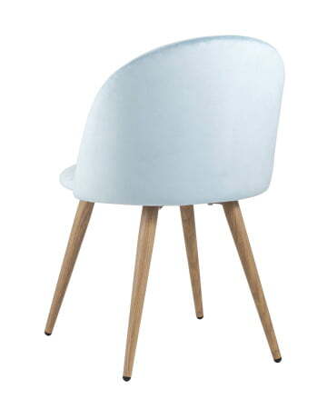 Стул Лион велюр пыльно-голубой (Стул Лион NEW пыльно-голубой)