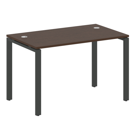 Стол письменный Metal System Style БП.СП-2 1200x720x750 (Венге Цаво/Антрацит металл)