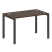 Стол письменный Metal System Style БП.СП-2 1200x720x750 (Дуб Наварра/Серый металл)