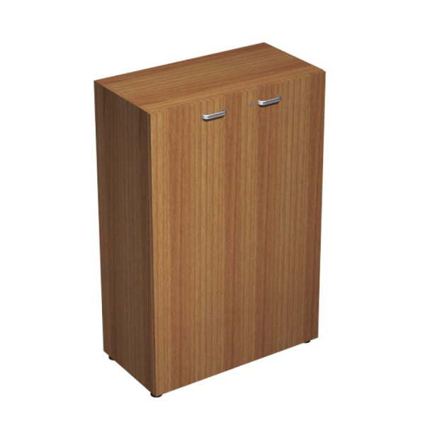 Шкаф средний закрытый X7 IDEM86M Y 860x450x1310 (Орех каналетто)