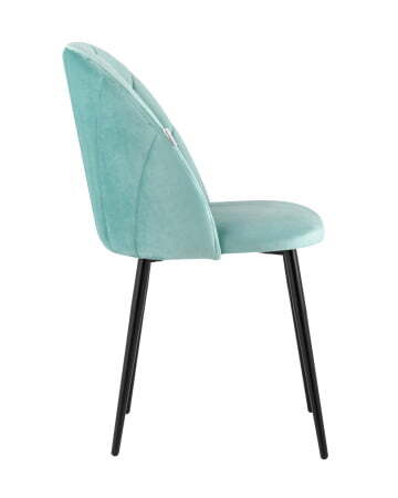 Стул Логан велюр пыльно-голубой (Стул Логан пыльно-голубой)