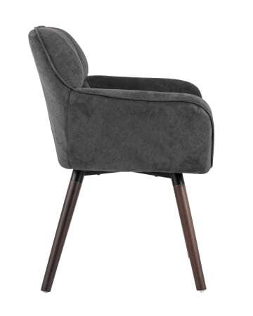 Кресло Брайан темно-серое (Стул-кресло Брайан темно-серый)