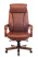 Кресло руководителя T-9924WALNUT светло-коричневый Leather EiCHel кожа крестов. металл/дерево (Светло-коричневый)