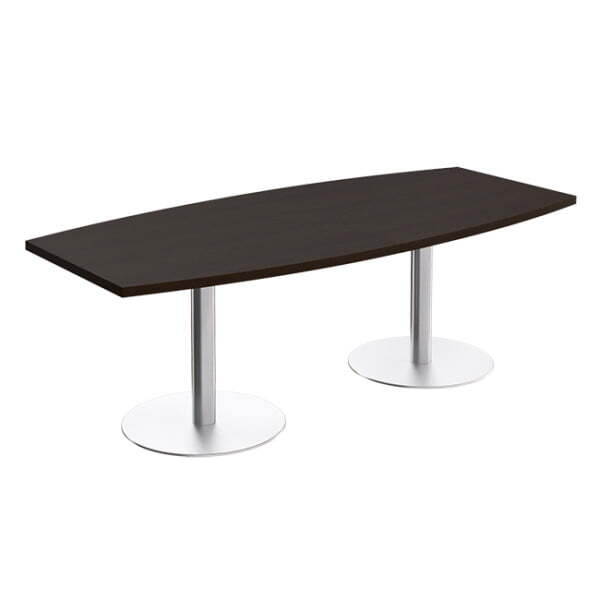 Стол для переговоров на опорах-колоннах Борн B 325 2400x1100x750 (Венге)