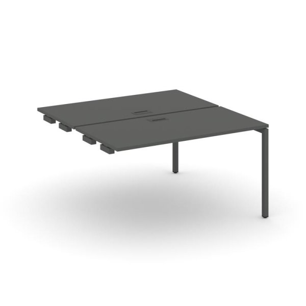 Стол-приставка к опорным элементам SN-4P.DPRS-014 (1580х1432х750) (Антрацит/Металл Антрацит)