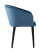 Стул с подлокотниками Нейтон велюр пыльно-синий (Стул Нейтон синий)