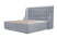 Кровать Pandora (1660x2150x1350) Серый (Серый)