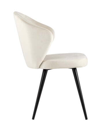 Стул Танго велюр кремовый (Стул Танго кремовый)