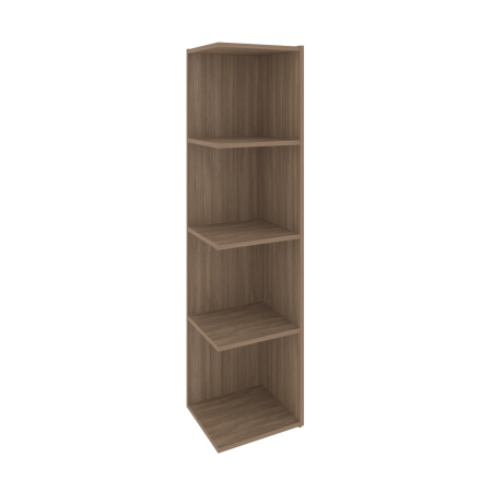 Модуль приставной 4 ячейки Locker Plus LK.PM-4 390x350x1593 (Дуб Аризона)