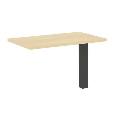 Брифинг-приставка с опорой LT.BR-2 (Акация Лорка/Антрацит металл)