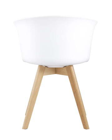 Стул Blossom с подушкой белый (Стул пластиковый Blossom белый)