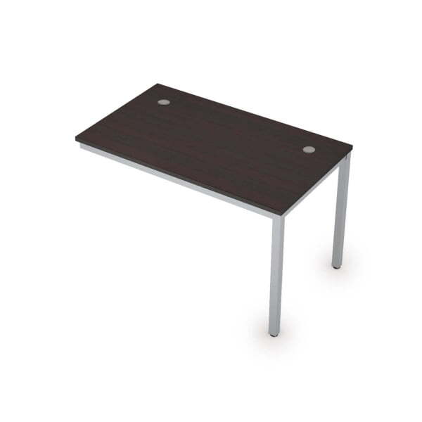 6МБК.178 Линейные бенч-системы, конечный модуль (1200x700x750) (Венге/Алюминий матовый)