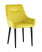 Стул Джоан велюр жёлтый (Стул Джоан желтый)