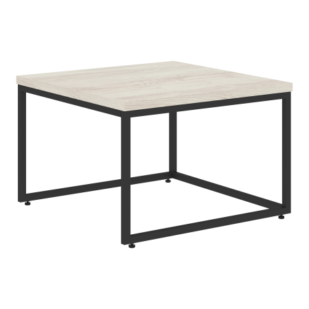 Стол журнальный LOFTIS LCT 6060 600х600х400 (Сосна ЭдмонтЧерный)