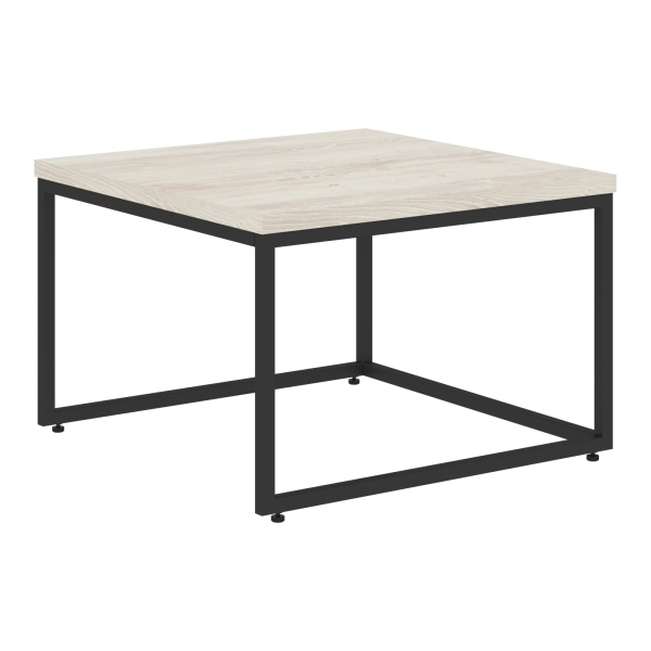 Стол журнальный LOFTIS LCT 6060 600х600х400 (Сосна ЭдмонтЧерный)