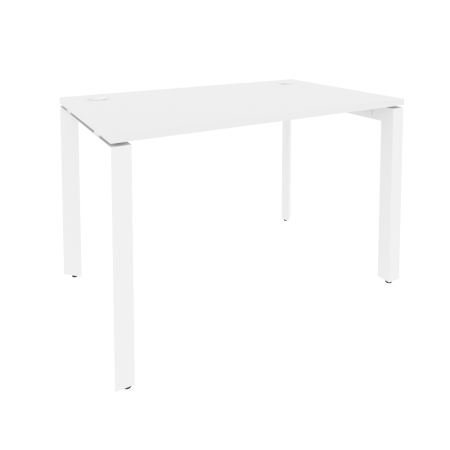 Стол рабочий на П-образном м/к Onix O.MP-SP-2.7 1180x720x750 (Белый Бриллиант/Белый Металл)