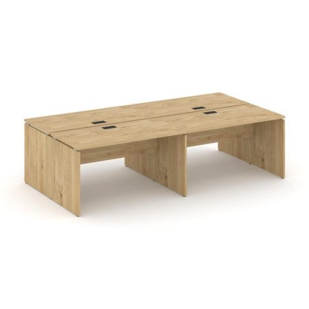 Рабочая станция 2-х сторонняя SN-D.DRS-042 (2360х1432х750) (Тиквуд Светлый)