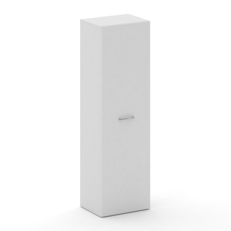 Шкаф средний высокий универсальный Cross CRF.SM-101 (600x460x2000) (Белый F-Белый Бриллиант UM)