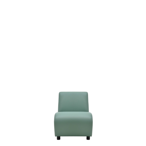 Кресло офисное Клауд (V-600) без подлокотников (Бирюзовый)