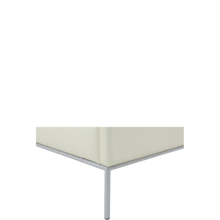 Диван офисный Авеню (М-14) 2-х местный с подлокотниками (Белый)