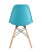 Стул DSW бирюзовый x4 (Стул DSW бирюзовый)
