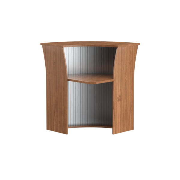 Полка  для угловой секции завершающий элемент Имаго РС-5.2 815x815x22 (Французский орех)