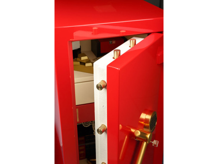 Взломостойкий сейф VALBERG РУБЕЖ 99 EL GOLD (Красный)