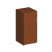 Шкаф для документов низкий узкий закрытый Комфорт МП2 К 508 400x380x840 (Дуб шамони темный)