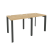 Рабочая станция на П-образном м/к Onix O.MP-RS-2.0.7 1560x720x750 (Тиквуд Темный/Белый Металл)