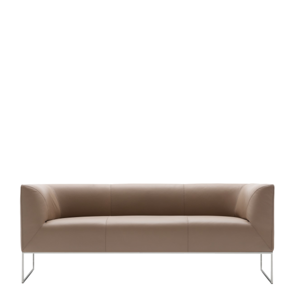 Диван офисный Вики (С-15) 3-х местный (Бежевый)