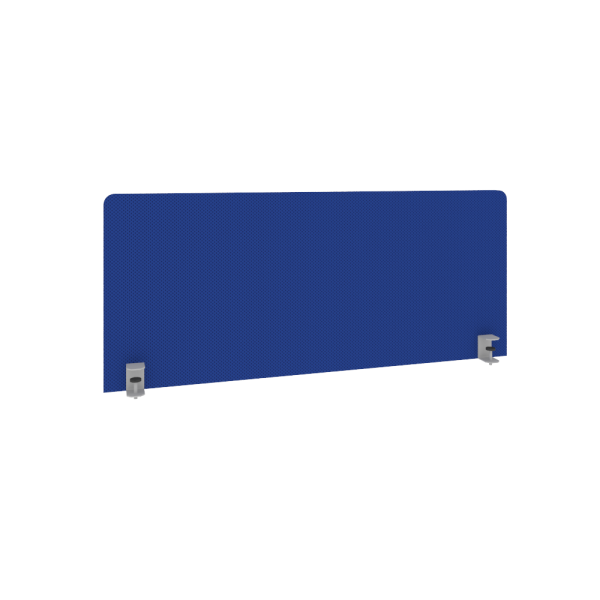 Экран тканевый для стола L1200мм Б.ТЭКР-2 1050x22x450 (Синий)