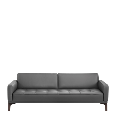 Диван офисный Темплтон (М-06) 3-х местный (Серый)