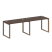 Рабочая станция Metal System Style БО.СМ-2.2 2400x720x750 (Дуб Наварра/Серый металл)