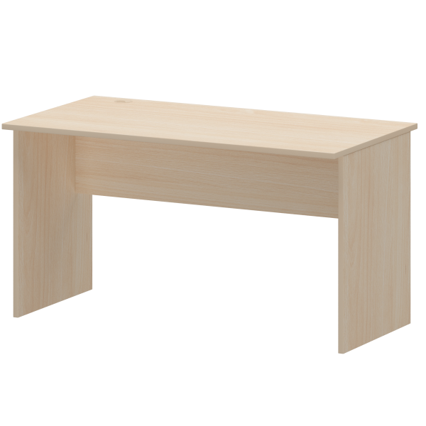 Стол с кабель каналом слева Арго А-003.К.ЛВ 1400x730x760 (Бук)