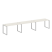 Рабочая станция Metal System Style БО.СМ-3.3 4200x720x750 (Дуб Наварра/Серый металл)