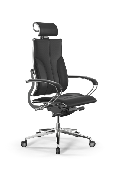Кресло для руководителя Метта Y 2DM B2-10K - Infinity /Kc06/Nc06/K2cL/H2cL-3D(M26.B35.G25.W04) (Черный)