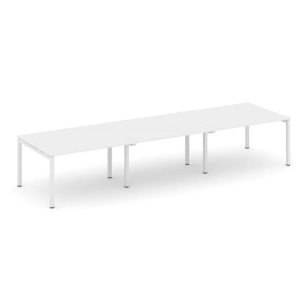 Стол переговорный SN-5P.SPRG-054.3 (4740х1180х750) (Белый/Металл Белый)