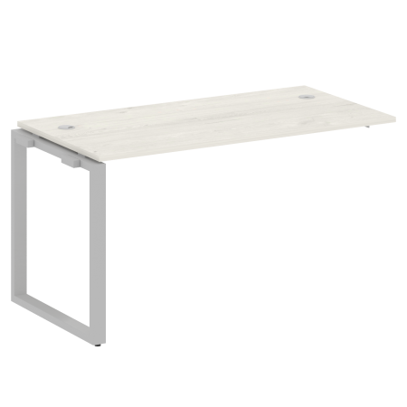 Проходной наборный элемент рабочей станции Metal System Style БО.ПРС-СП-1.3 1400x720x750 (Дуб Наварра/Серый металл)