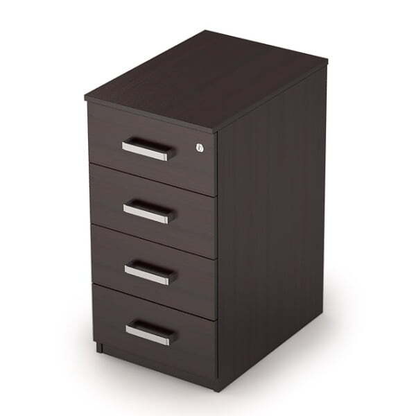 6ТЗ.002 Тумба приставная с замком (394x550x750) (Венге)