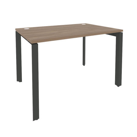 Стол рабочий на П-образном м/к Onix O.MP-SP-2.8 1180x800x750 (Дуб Аризона/Черный металл)