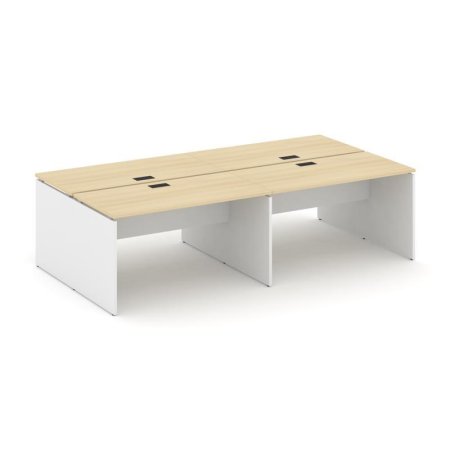 Рабочая станция 2-х сторонняя SN-D.DRS-042 (2360х1432х750) (Акация Лорка/Белый)