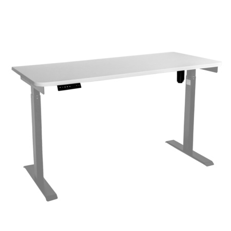 Стол c электроприводом LA-T33-E6 (1400x700x725-1165) (Белый | Серый)