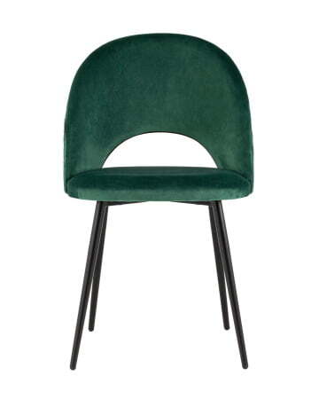 Стул Меган велюр с ромбами зеленый (Стул Меган зеленый)