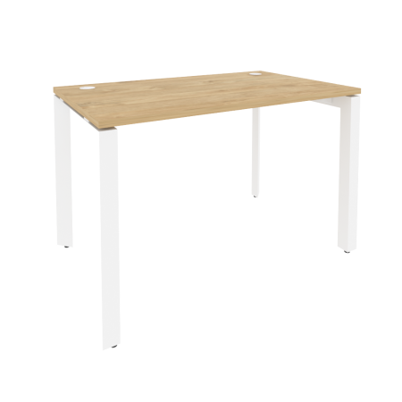 Стол рабочий на П-образном м/к Onix O.MP-SP-2.7 1180x720x750 (Тиквуд Светлый/Белый Металл)