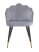 Стул Камилла велюр серый (Стул Камилла серый)