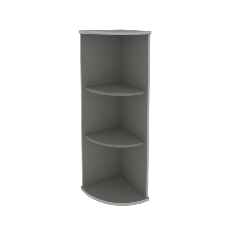 Стеллаж угловой Riva А.УС-2 365x365x1215 (Венге-Металлик)