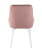 Стул Диана велюр пыльно-розовый ножки белые (Стул Диана пыльно розовый)